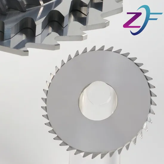 Solid Carbide Circular Saw Blade of High Precision for Machining Aluminium Alloy Steel Professional Exporter Blade